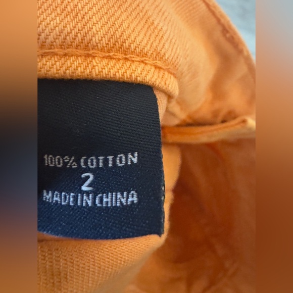 LONDONJEAN Vibrant Orange Jean Shorts 🩳 100% COTTON. - Picture 5 of 7